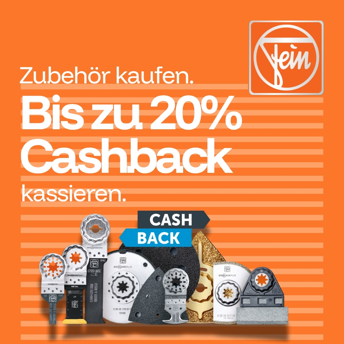Bis zu 20% Cashback auf Zubehör sichern!
